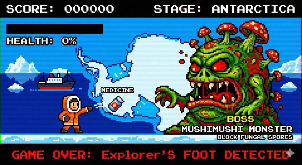 水虫があると南極に行けない!?