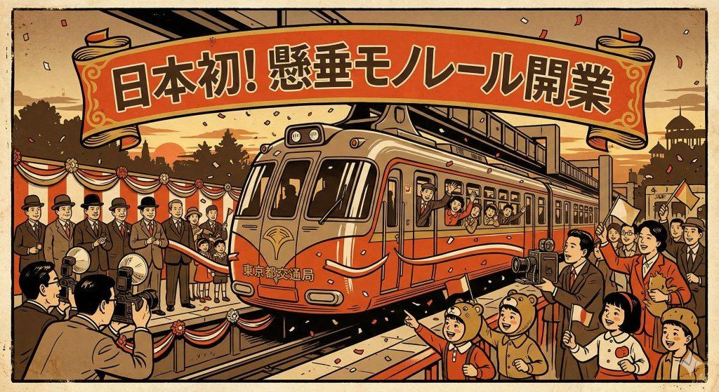 日本初のモノレールは上野にあった！