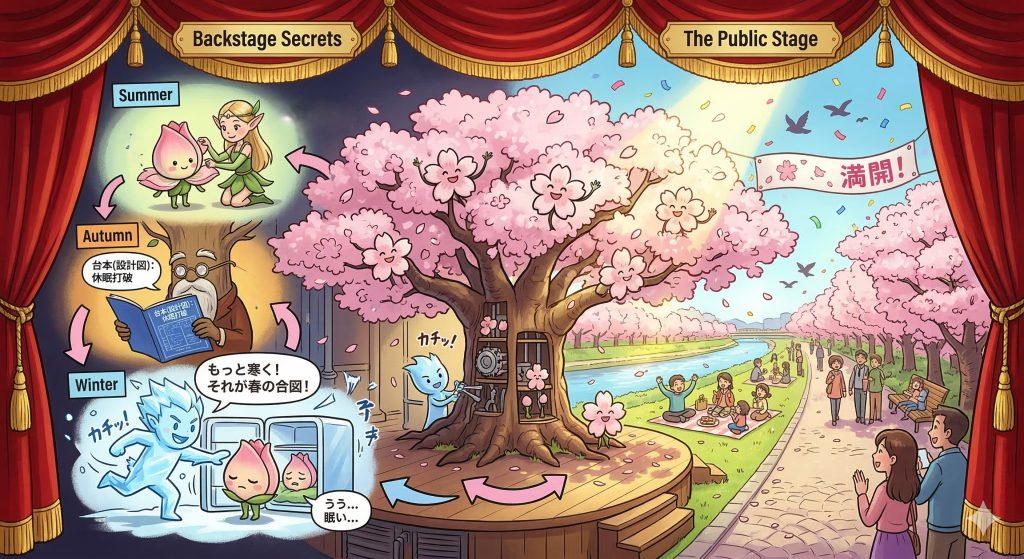 【桜の雑学】春に咲くための「冬の試練」。休眠打破という驚きのシステム