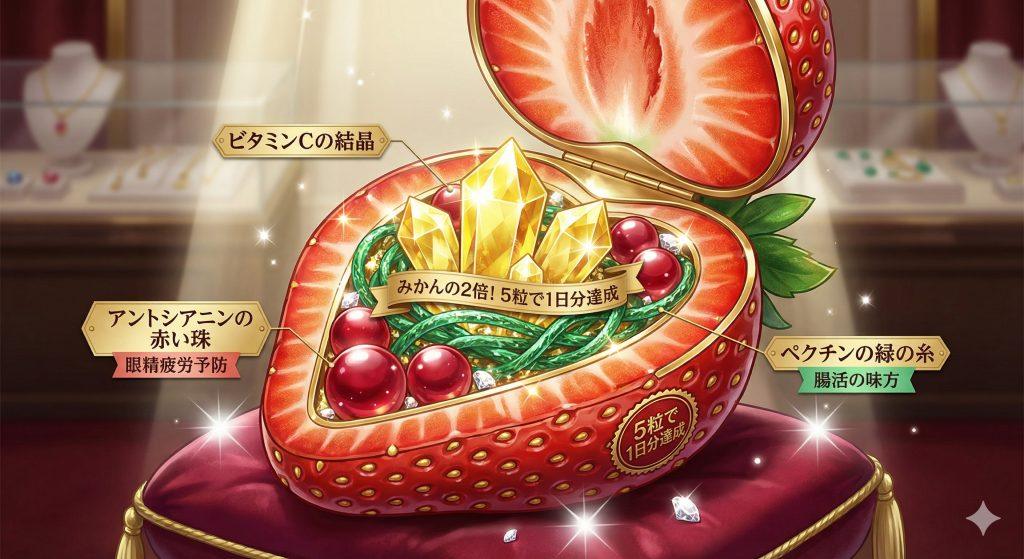 いちごは「美容フルーツ」だった！美容と健康をサポートするその効果