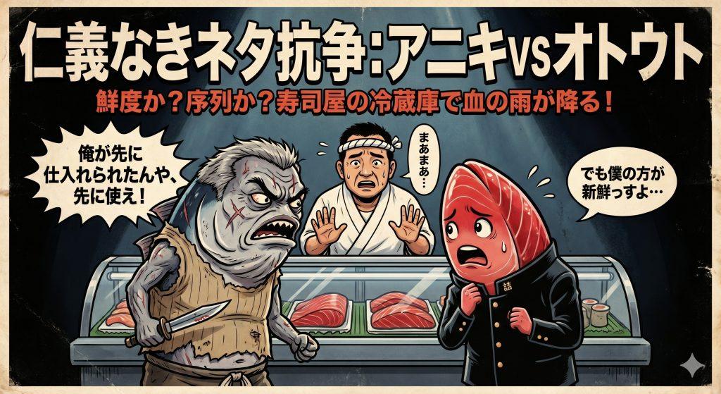 知っていればツウ気分！お寿司屋さんの専門用語20選