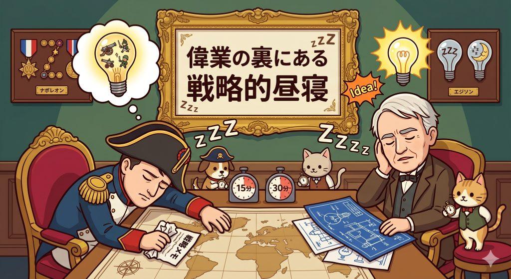 我慢するより寝るが勝ち？「戦略的昼寝」で午後の作業効率をアップ！