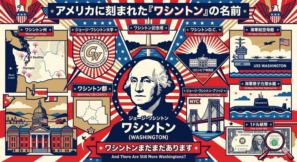 ワシントン大統領にまつわる雑学