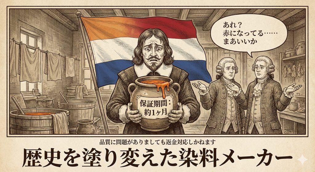 オランダの象徴は何故オレンジ？