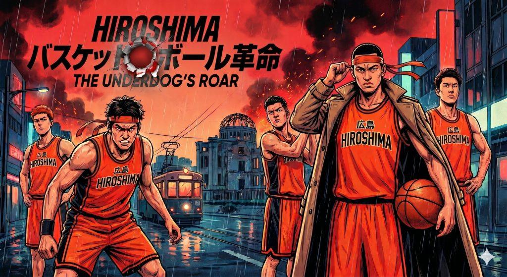 広島ドラゴンフライズが掲げて戦った合言葉は何？