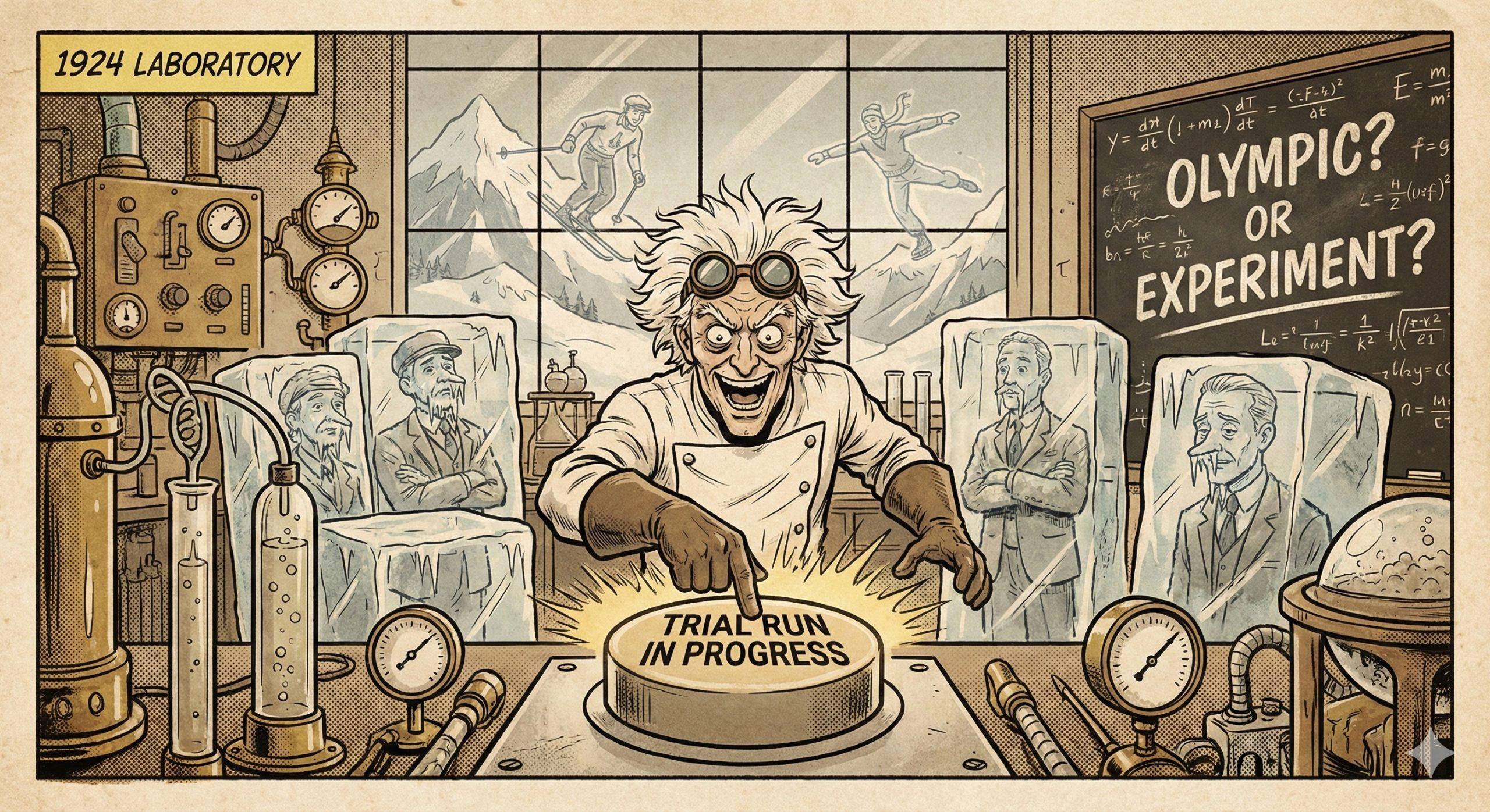 冬季オリンピックは“試験運用”から始まった？