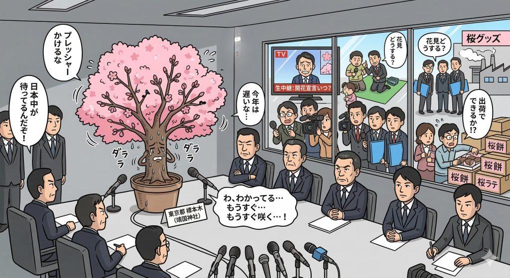 日本の春を背負う「選ばれし桜たち」。桜の開花宣言はどう決まる？