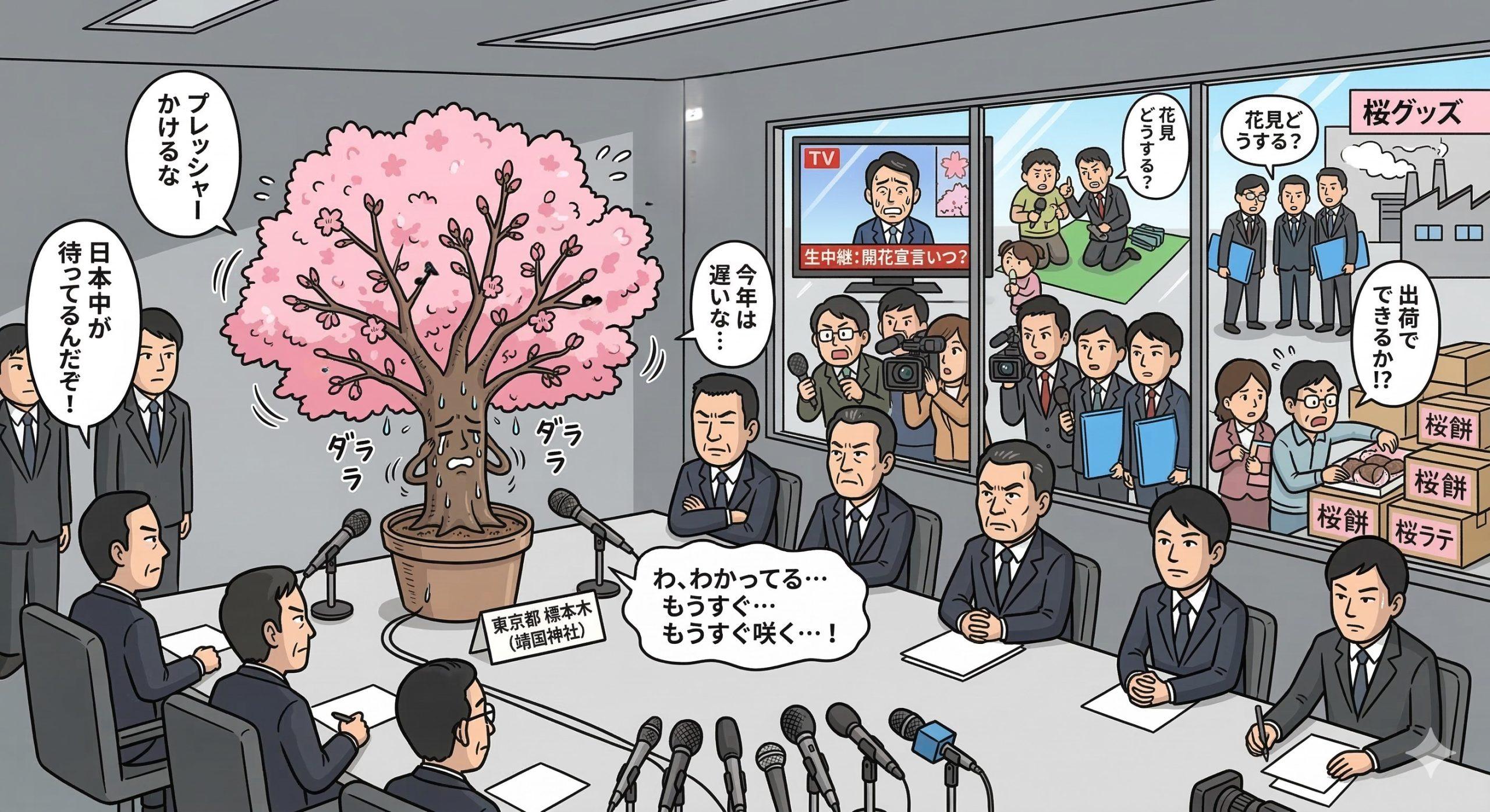 日本の春を背負う「選ばれし桜たち」。桜の開花宣言はどう決まる？