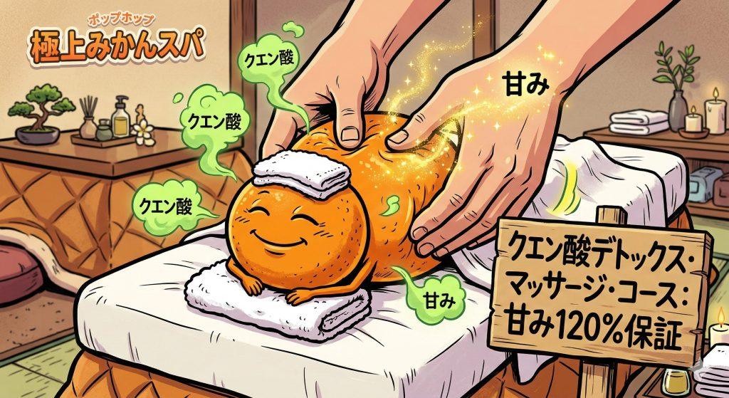 酸っぱいみかんが甘くなる裏ワザ