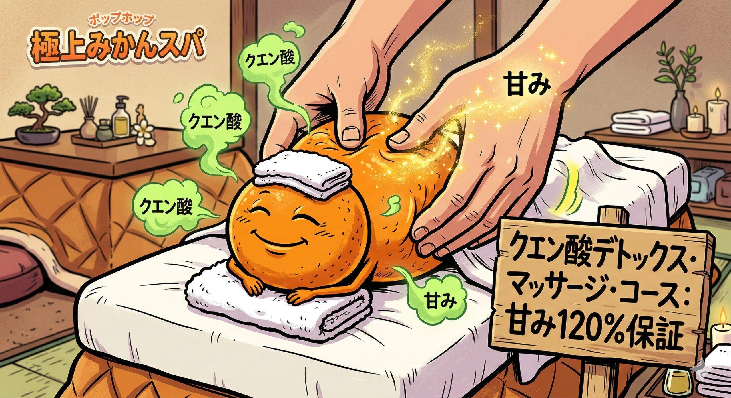 酸っぱいみかんが甘くなる裏ワザ