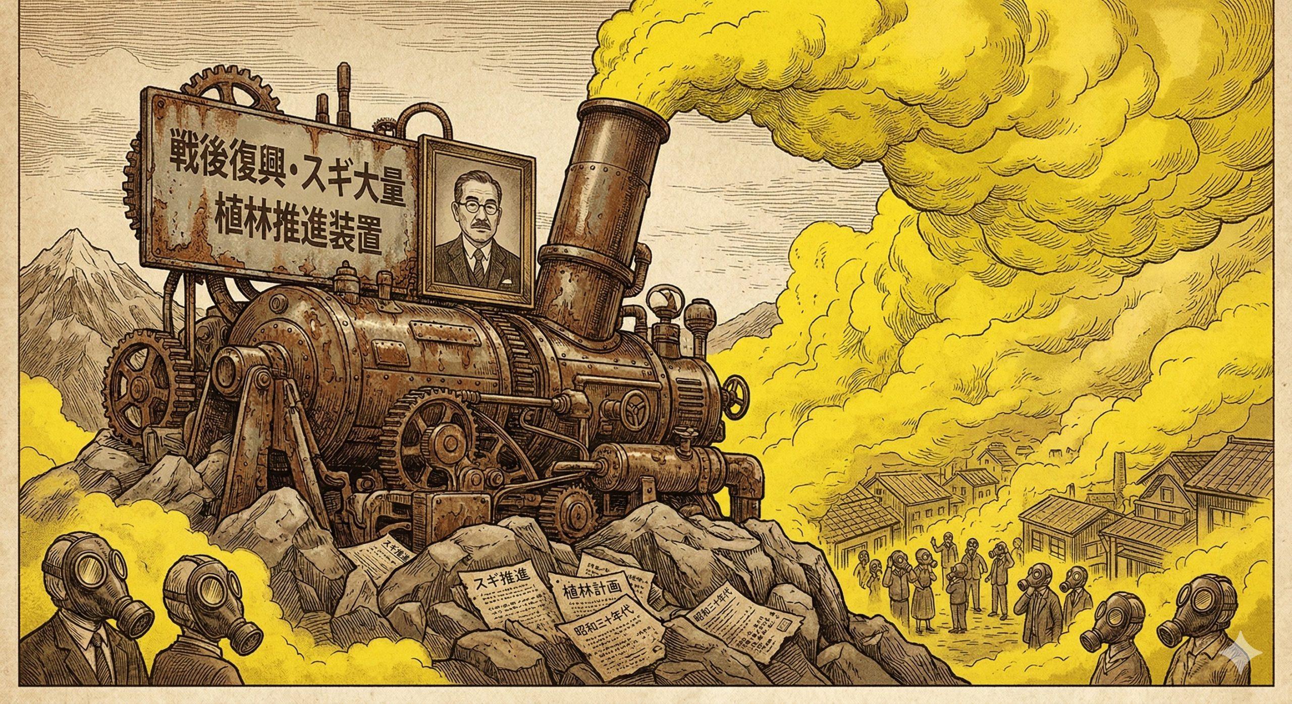 スギ花粉症は「人災」だった！？「戦後の国策」と放置されたスギ林