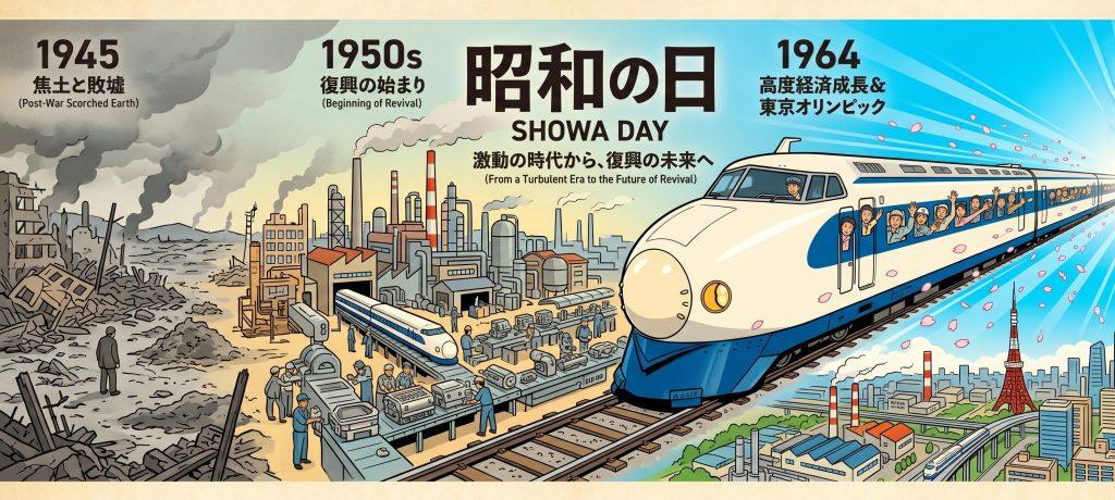 「昭和の日」はどんな祝日？激動の時代の雑学