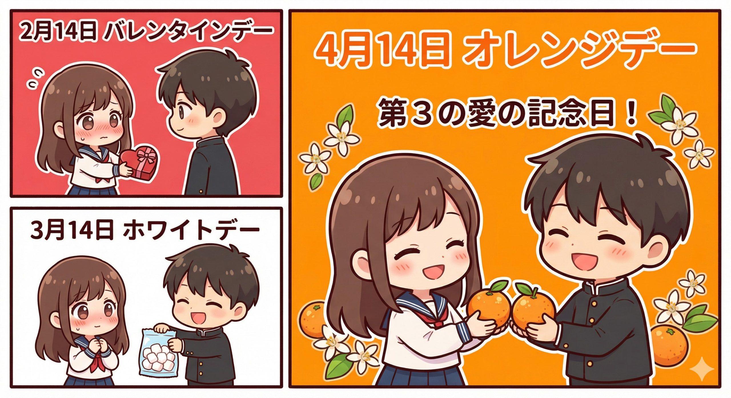 日本発の記念日「オレンジデー」とは？