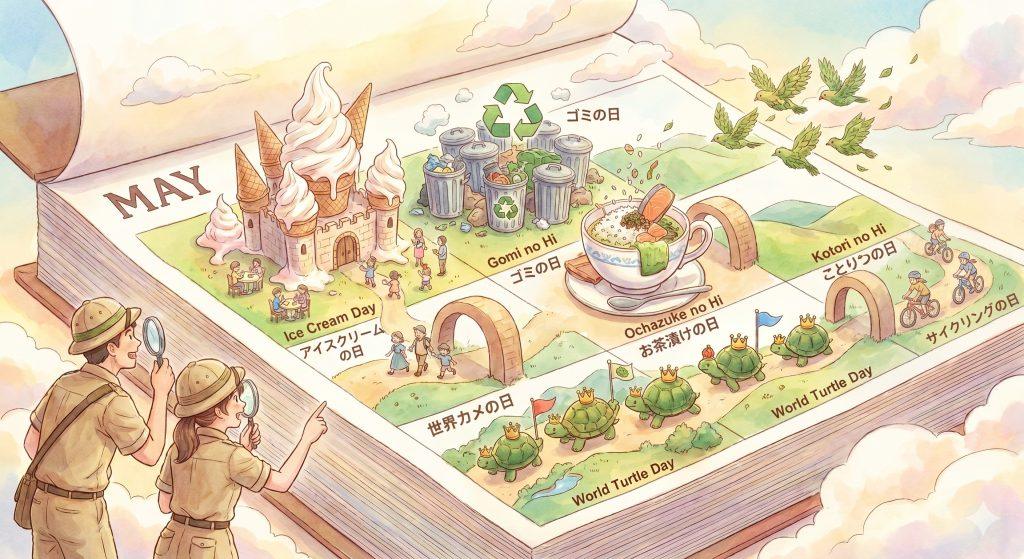 今日は何の日クイズ! 5月マイナー記念日編