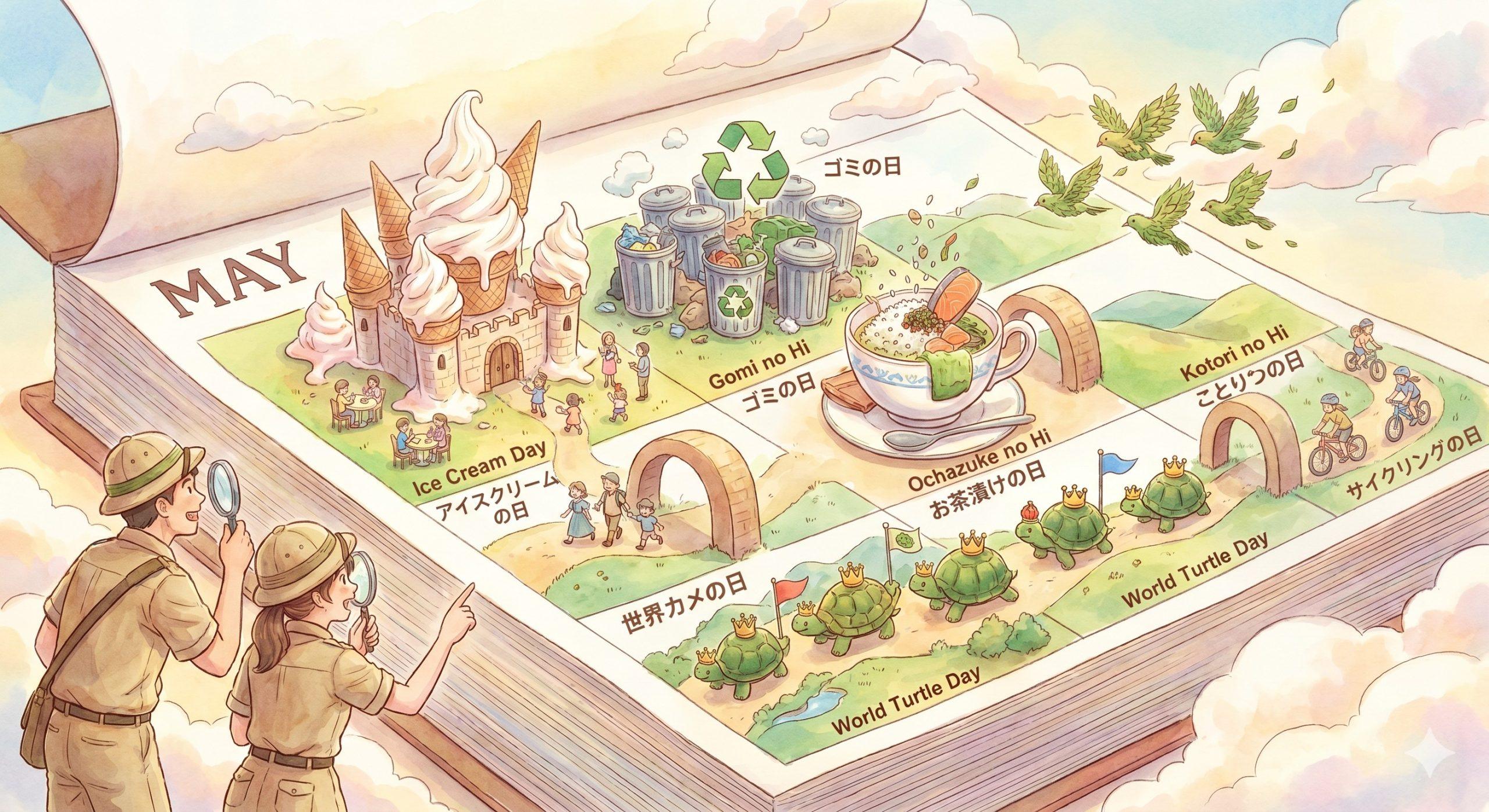 今日は何の日クイズ！　5月マイナー記念日編