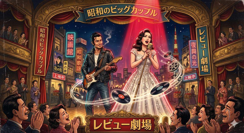 歌謡界の女王とマイトガイ「美空ひばり&小林旭」