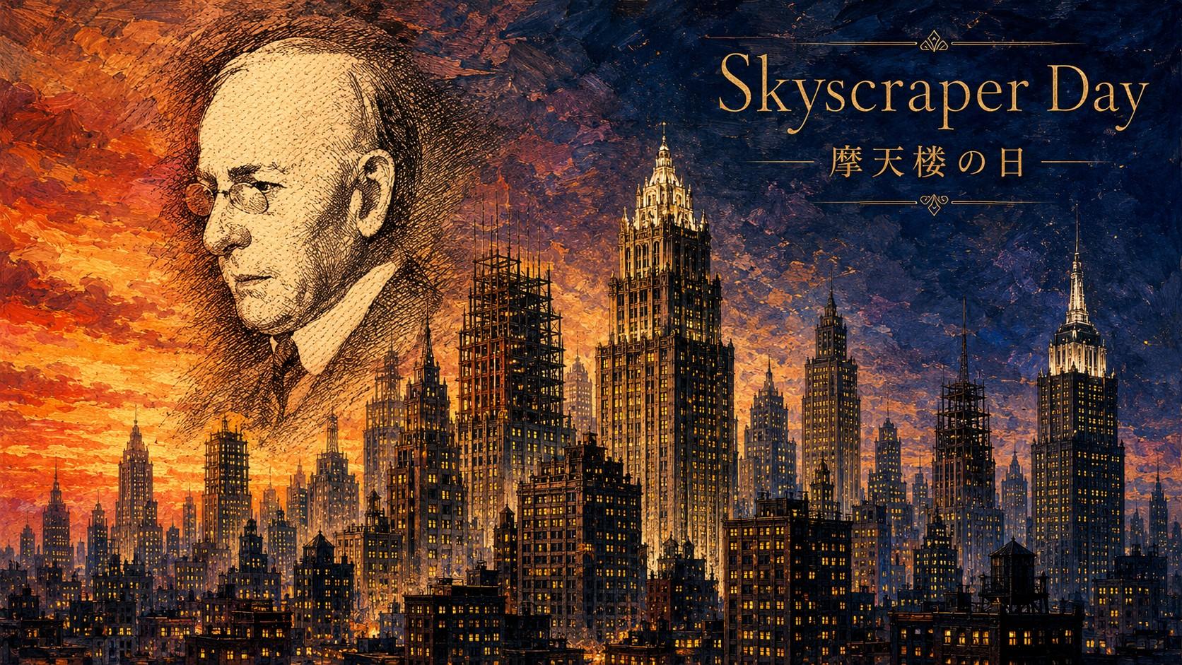 「摩天楼の日」の雑学記事のアイキャッチ画像